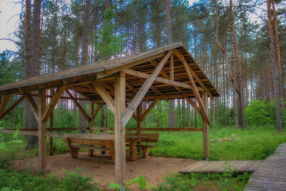 Sakiškių parkas, poilsiavietė netoli Vilniaus