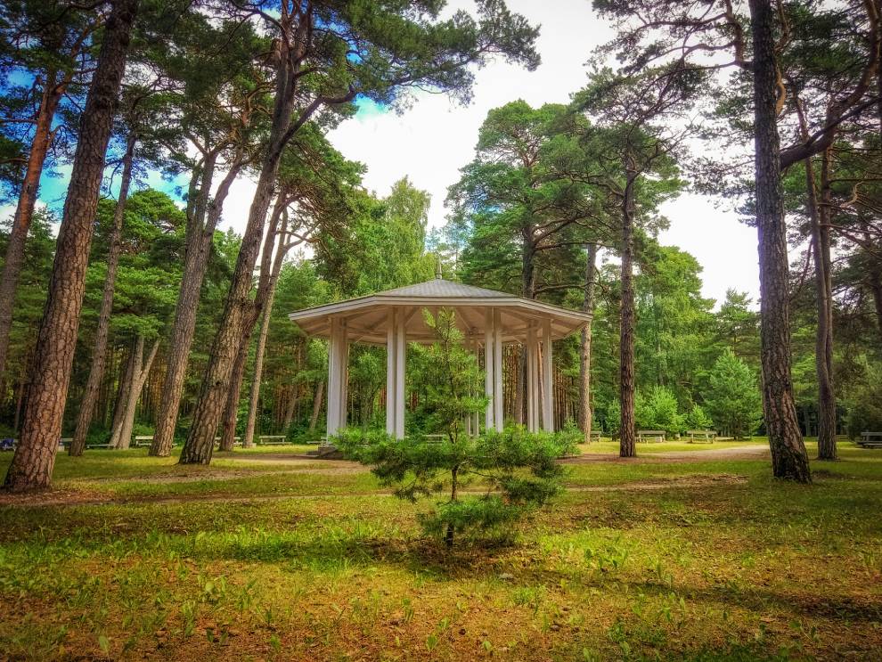 Palangos Gintaro muziejus, botanikos parkas