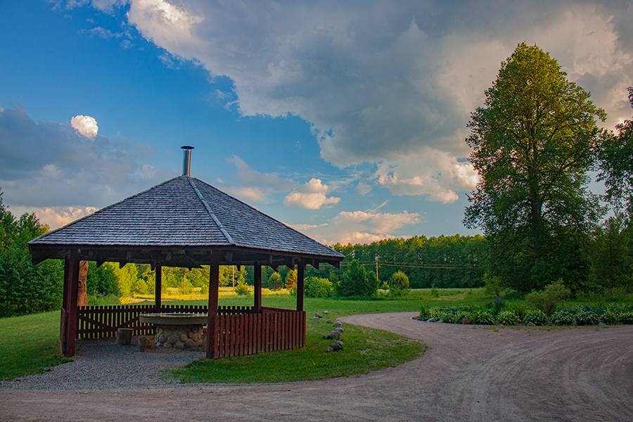 Kaltanėnų dvaro parkas Rytų Lietuvoje